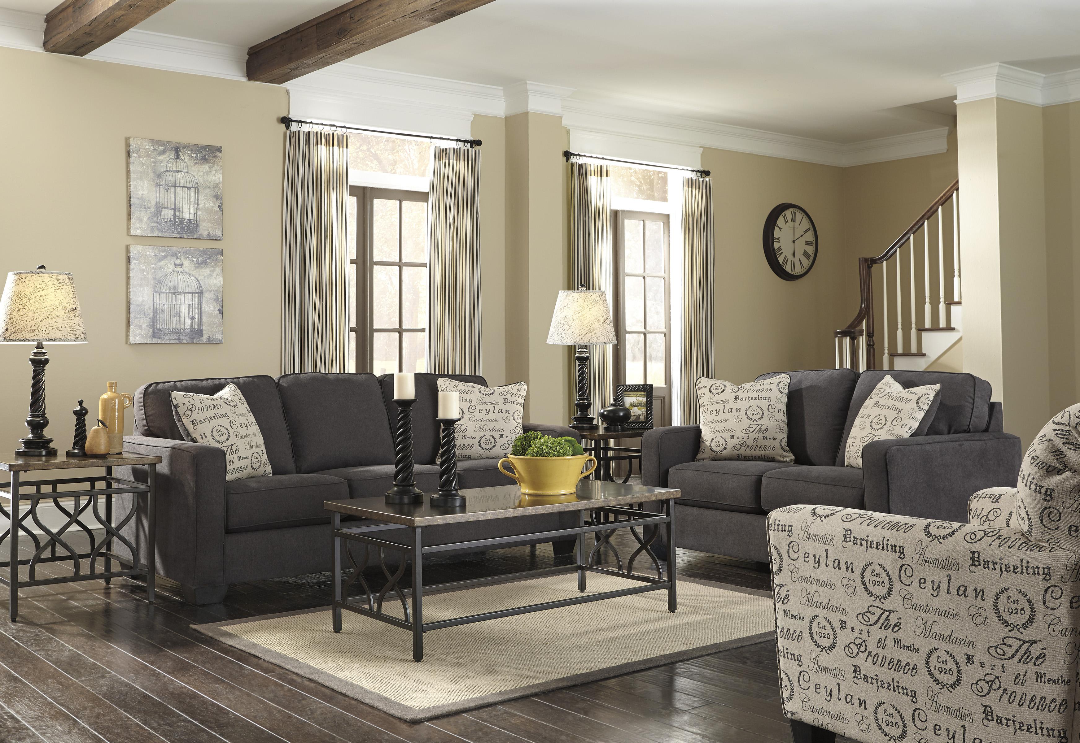 Signature Design by Ashley Alenya Charcoal 1660139 Comtemporary Track